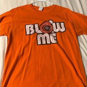 Orange Graphic T-Shirt